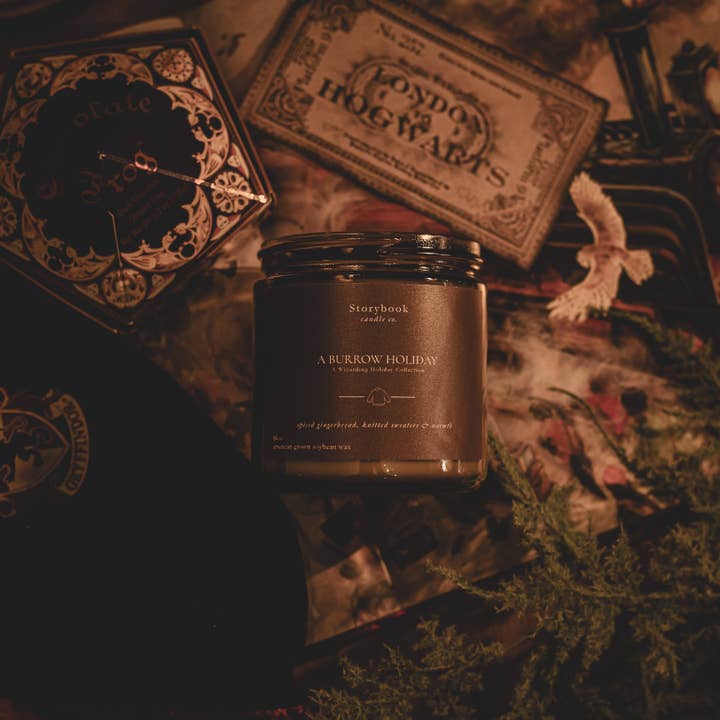 A Burrow Holiday for wholesale by Storybook Candle Company