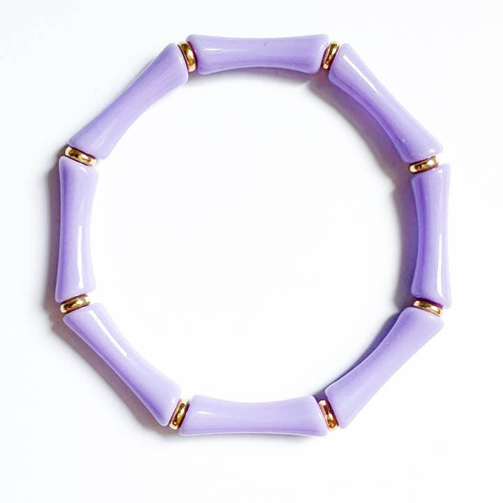 Sandy + Rizzo – wholesale Beaded bracelet – Bamboo Acrylic Bracelets18