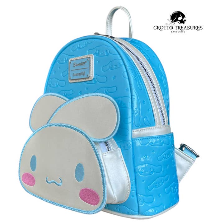 Grotto Treasures - Wholesale Backpack - Unisex - Grotto Treasures Exclusive - Sanrio Cinnamoroll Moveable Ears Mini Backpack6