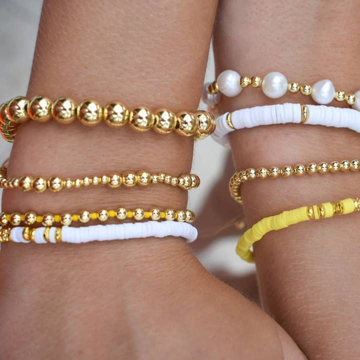 Boardwalk Beads – Engroshandel Perlearmbånd – Forgyldte armbånd
