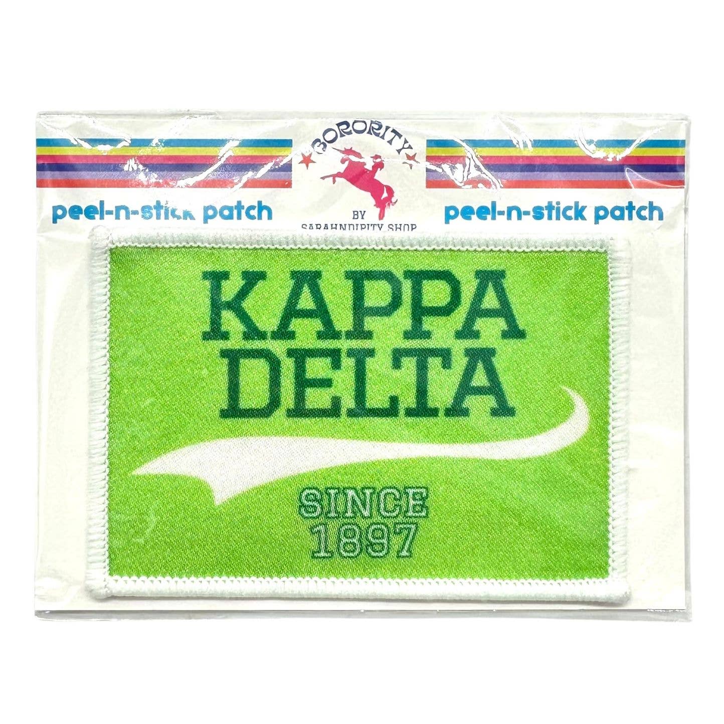 Sarahndipity Shop - Wholesale Patch - Sorority Peel & Stick Patch - Collegiate Design25