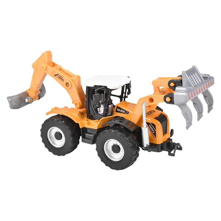 La Luna Bella - Toys - Wholesale Toy Car/Truck - Kids - 7" DIE-CAST PULL BACK FARM TRACTOR ASSORTMENT LLB Car Toys