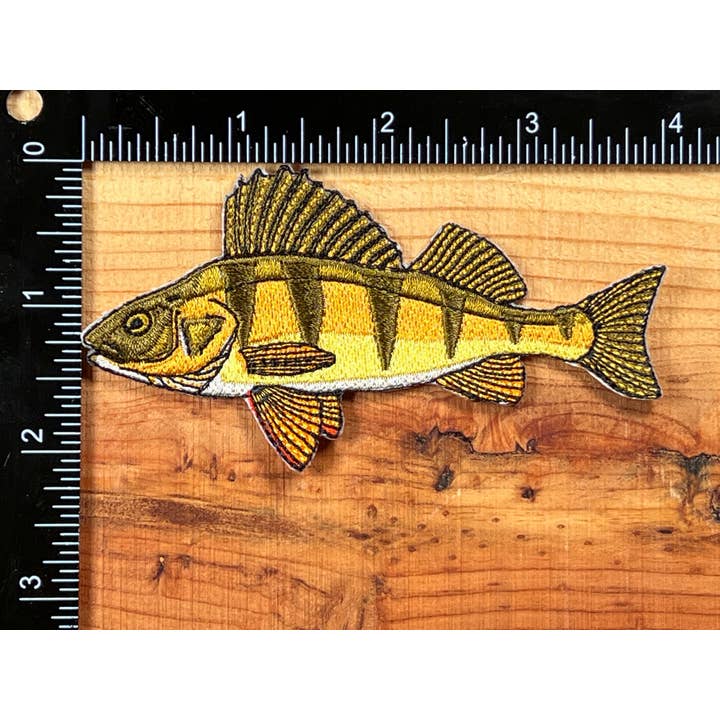 Antler & Fin - Wholesale Patch - Perch Iron-On Patch | Quality Fish Patches2