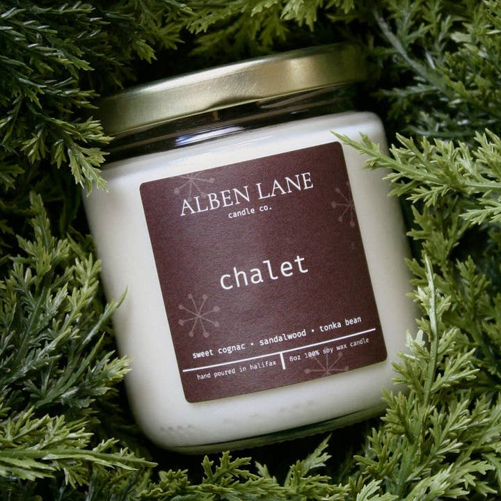 chalet for wholesale by Alben Lane Candle Co.