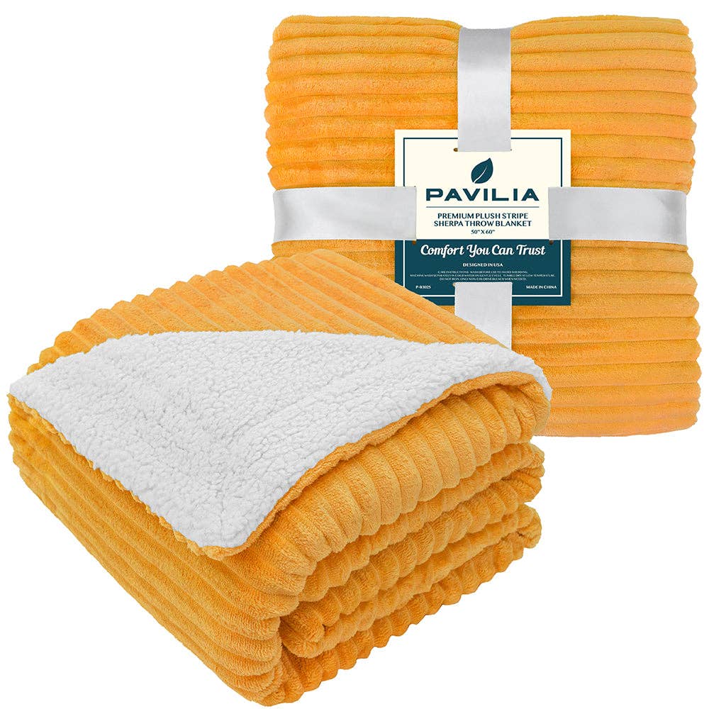 Pavilia - Vente Plaids - Plaid Sherpa côtelé71