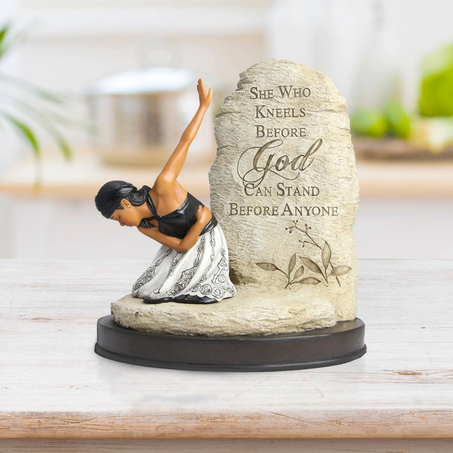 African American Expressions - Wholesale Decorative Figurine - FSWK01 She Who Kneels Figurine5