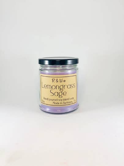 Candele alla salvia alla citronella per la vendita all'ingrosso da parte di R&W Company LLC