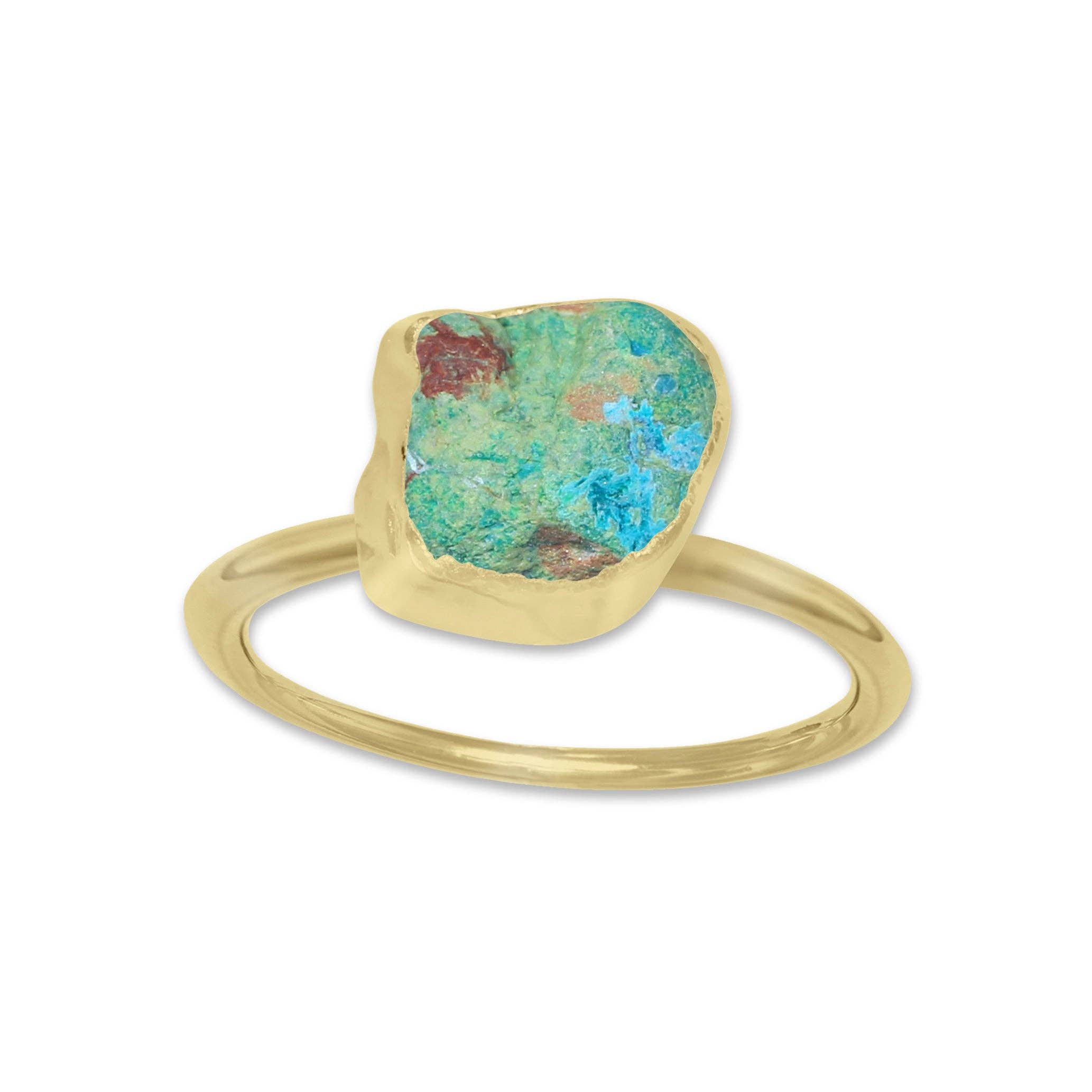 Handmade Jewels - Wholesale Cocktail/Statement Ring - Raw Crystal Ring – Silver, Gold, Rose Gold & Black Rhodium Finish | Natural Stones (Made to Order)19