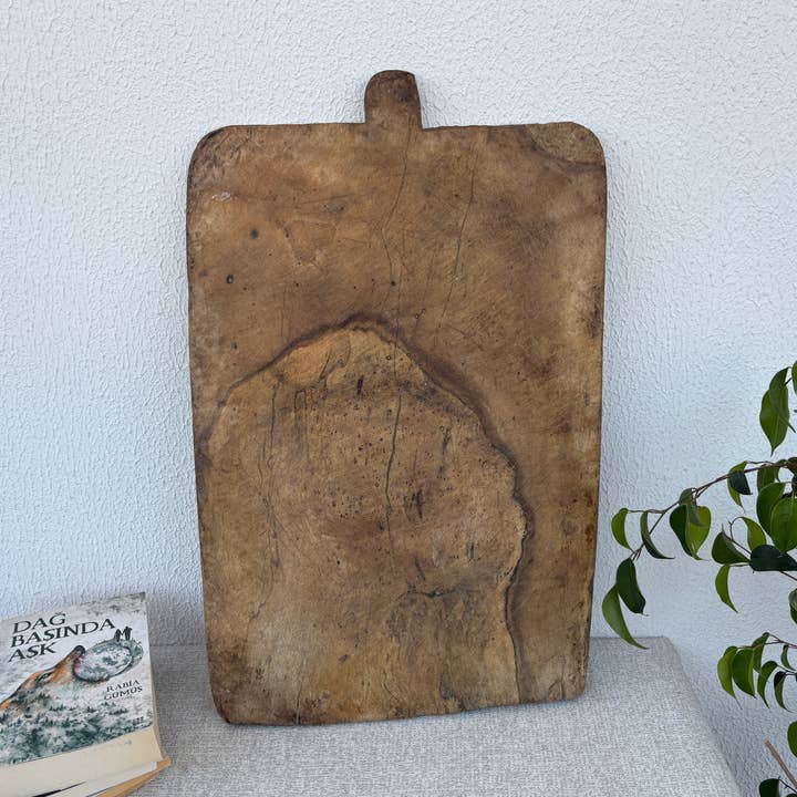 Vintage Turkse houten broodplank voor wholesale door Rustic Remnents