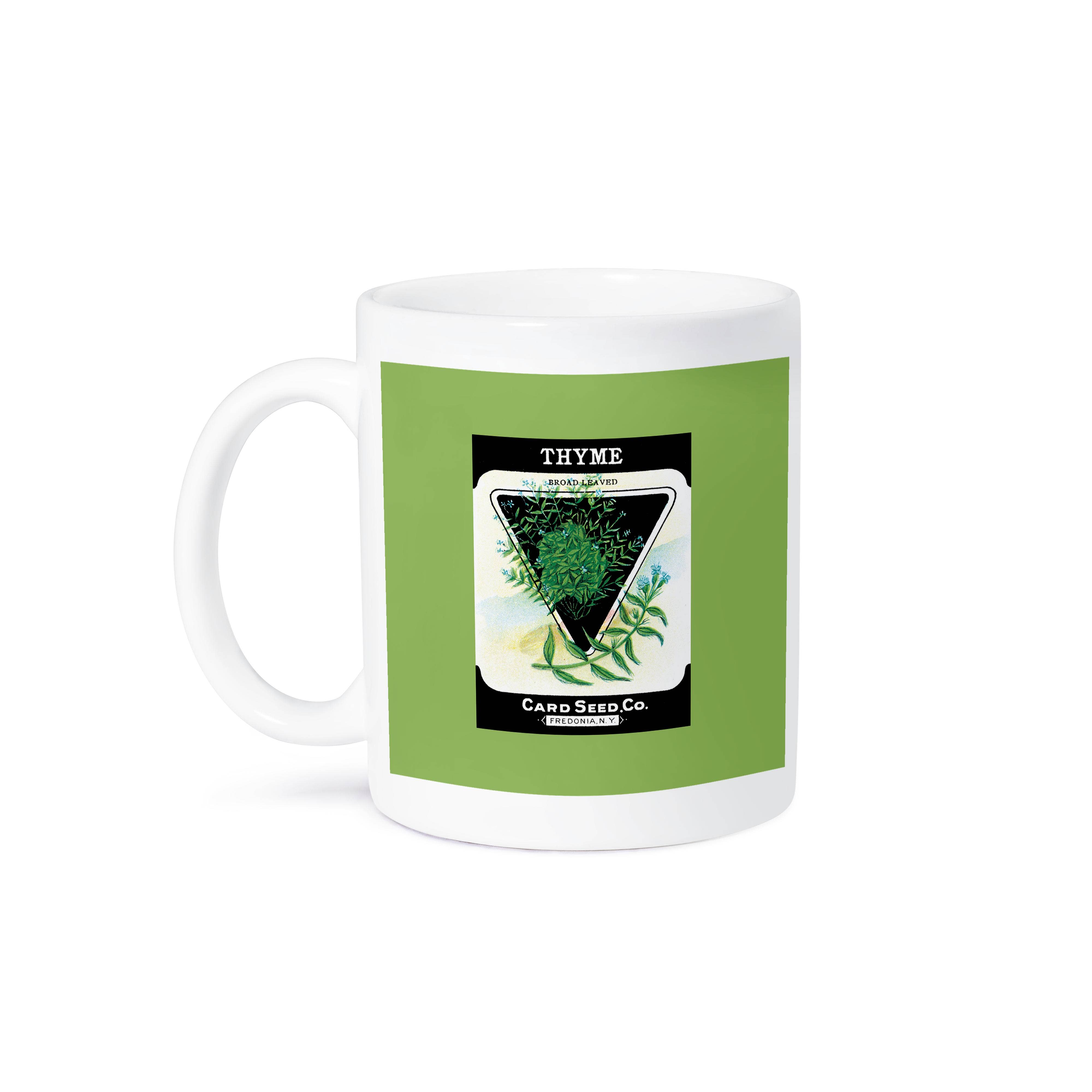 3dRose - Wholesale Coffee Mug - 3dRose, Thyme Broad Leaved Herb Seed Packet Reproduction, Mug8