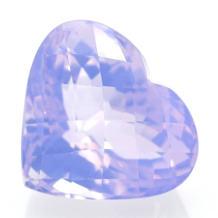 16,12 ct Amatista Talla Corazón con Damero para venta al por mayor de Naturjoya