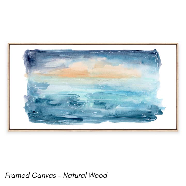 Kate Shore Fine Art - Wholesale Art Print - Print | Beach Walk Sketch 4, Long Print4