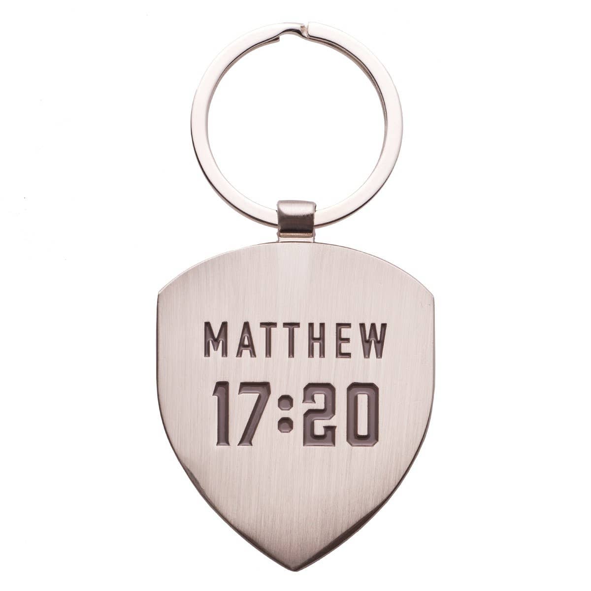Christian Art Gifts - Wholesale Keychain - Unisex - Keychain Faith Matt. 17:201