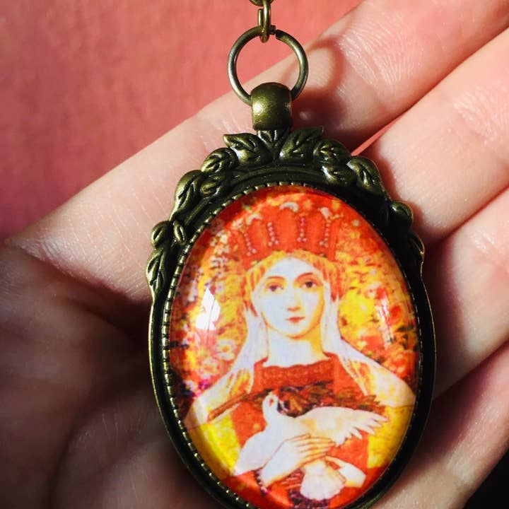 Elysium Pendants – Engroshandel Halskæde med vedhæng – Jomfru Maria, Jomfru Maria vedhæng, Guds Moder, Jomfru