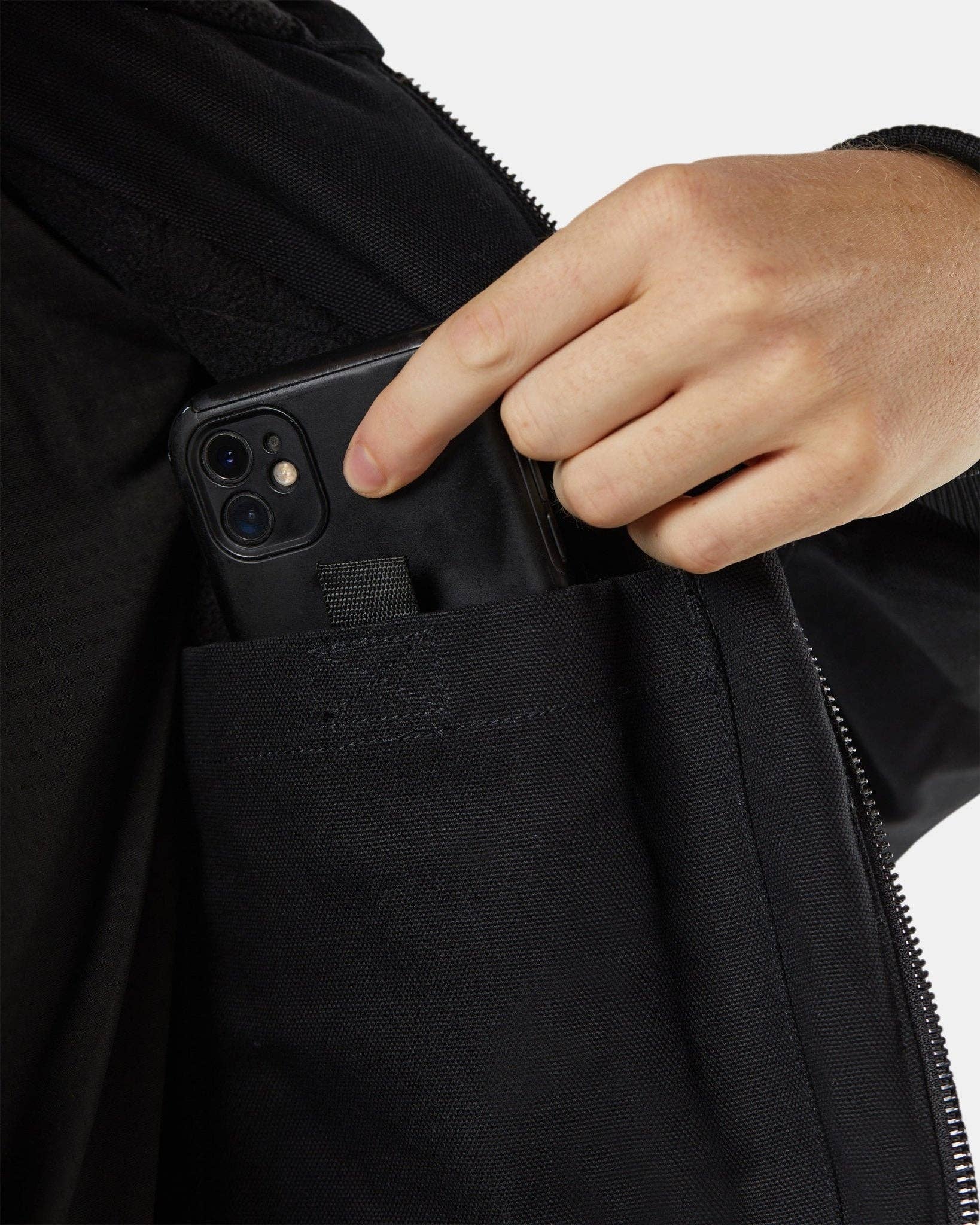 BAD WORKWEAR - Wholesale Jacket - Men's - BAD MICHIGAN™ HEAVY-DUTY COTTON CANVAS HOODED JACKET7