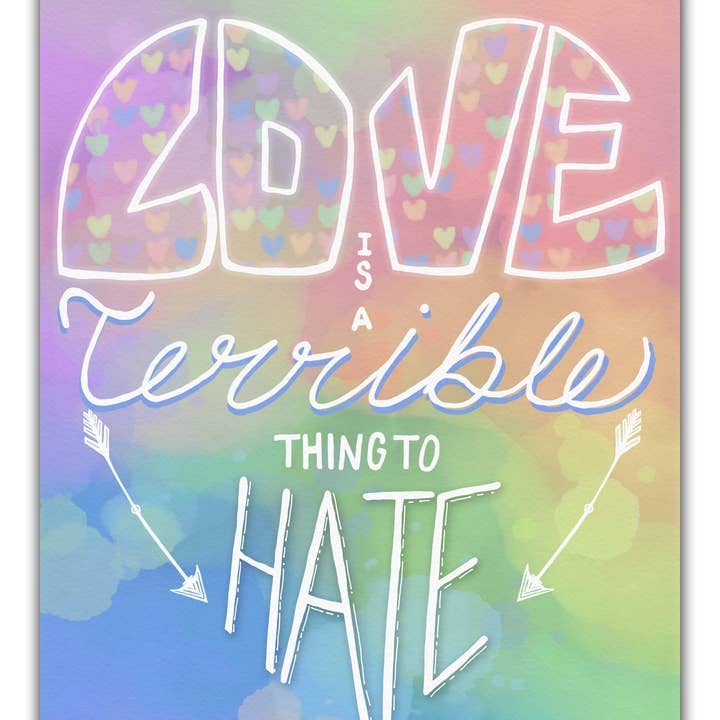 Golden Grove Paper - Wholesale Art Print - LOVE 8x10 Print