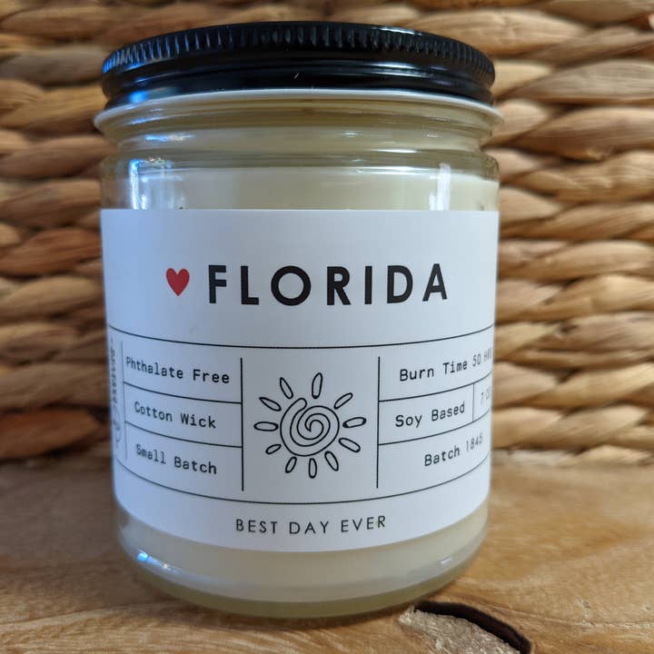 Rambling Caravan - Wholesale Jar/Filled Candle - Florida Candle18