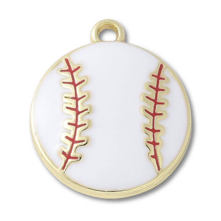 Baseball-Goldanhänger für den Großhandel von Love, Paige Designs