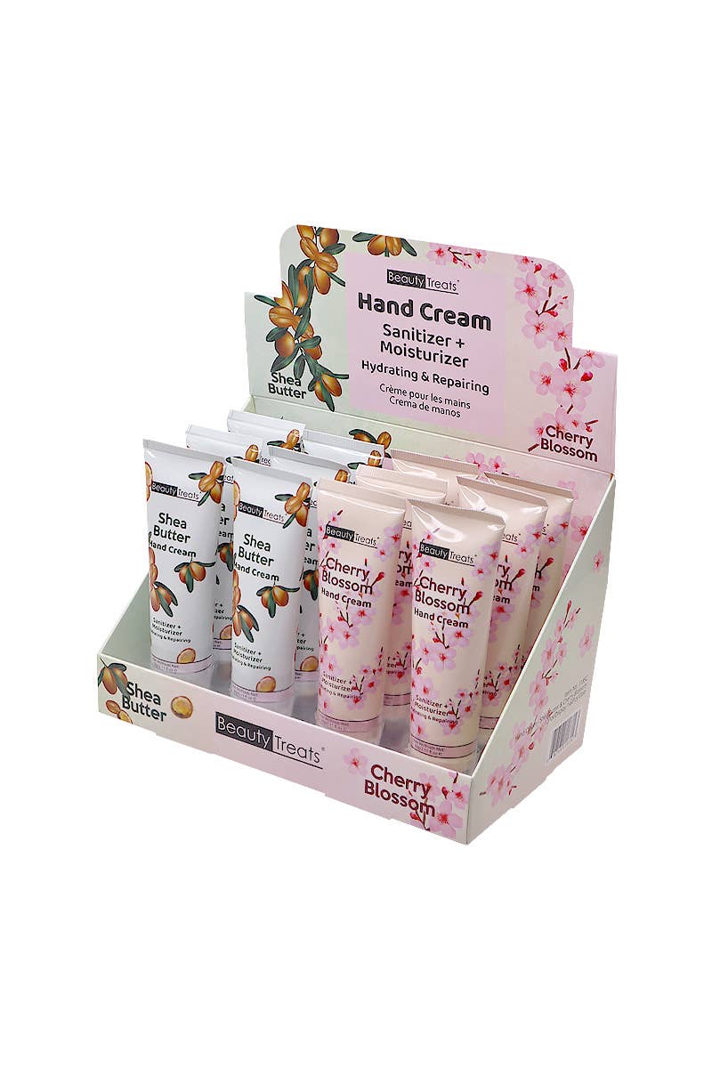 PINEAPPLE Beauty - Wholesale Hand Cream/Lotion - Beauty Treats 118SC Sanitizer & Moisturizer Hand Cream - 122