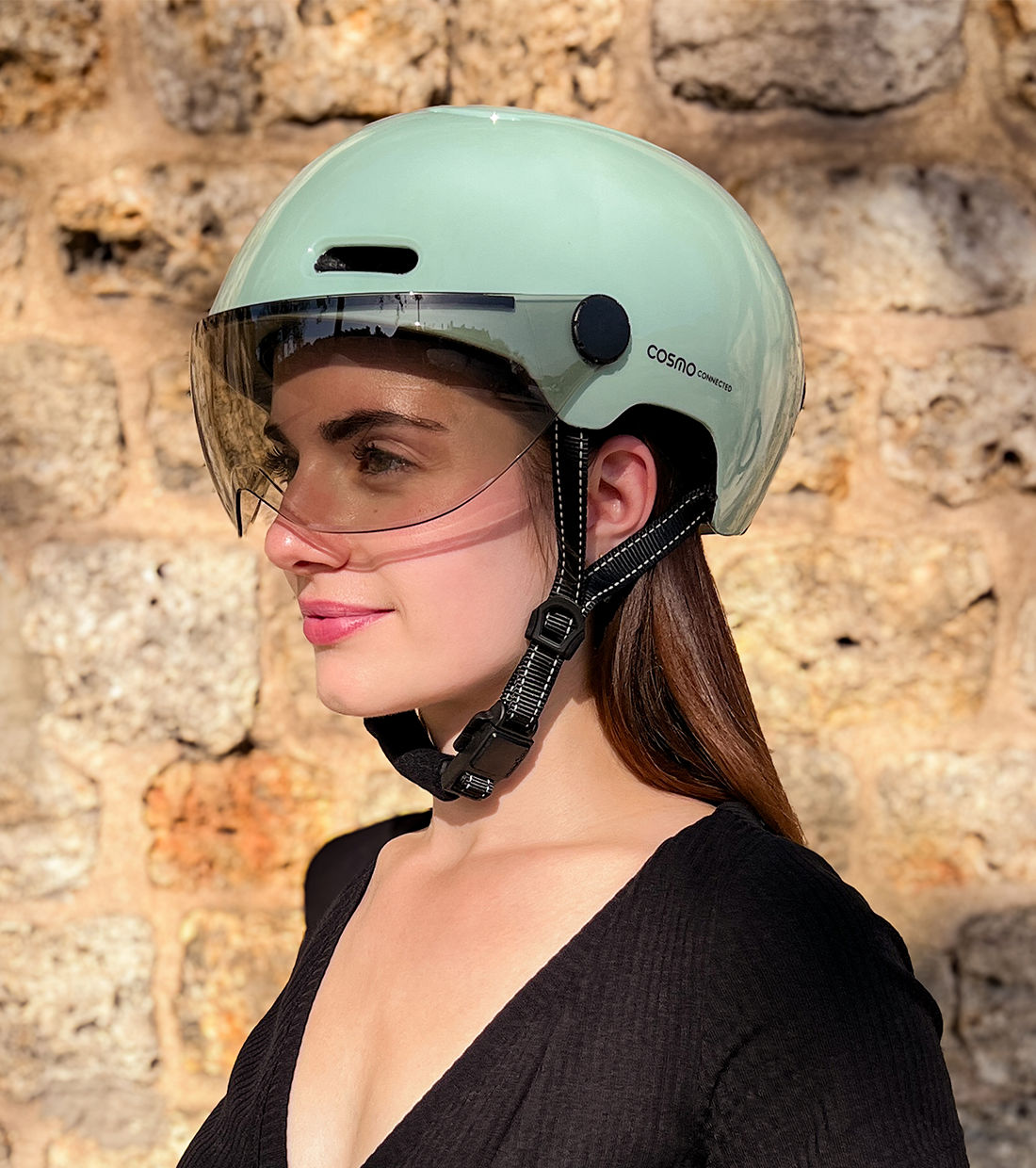 COSMO CONNECTED - Wholesale Fietsen en scooter - Kinderen - Cosmo Fusion helm + (1 jaar AI-verzekering inbegrepen)12