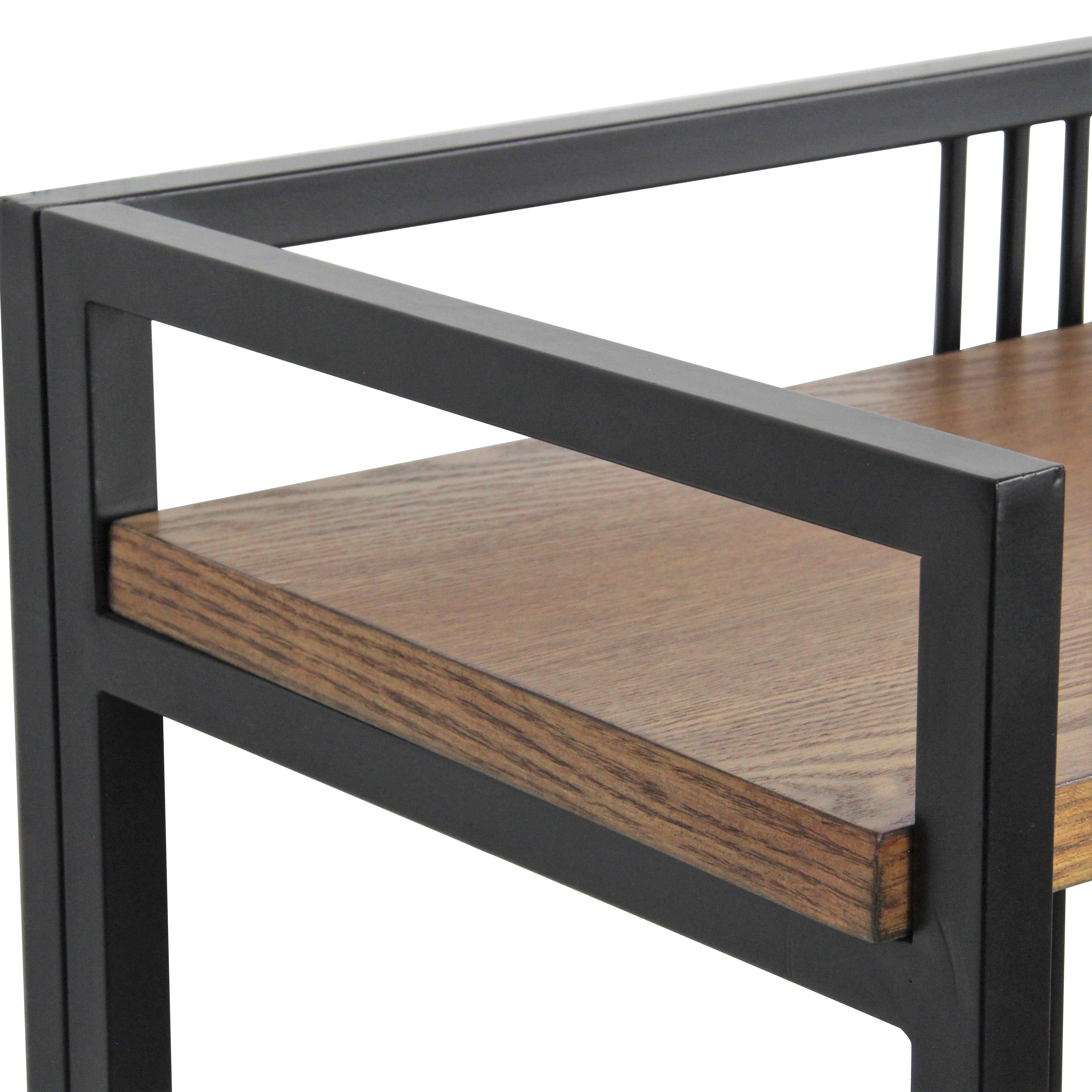 Cheungs Home Decor - Wholesale Free Standing Shelf - Lauxel Metal Framed Wood Shelf16