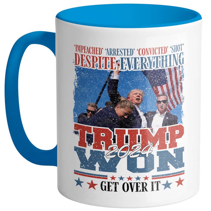God And Glory Gifts - Wholesale Coffee Mug - Despite Everything Trump Won Ceramic Coffee Cup