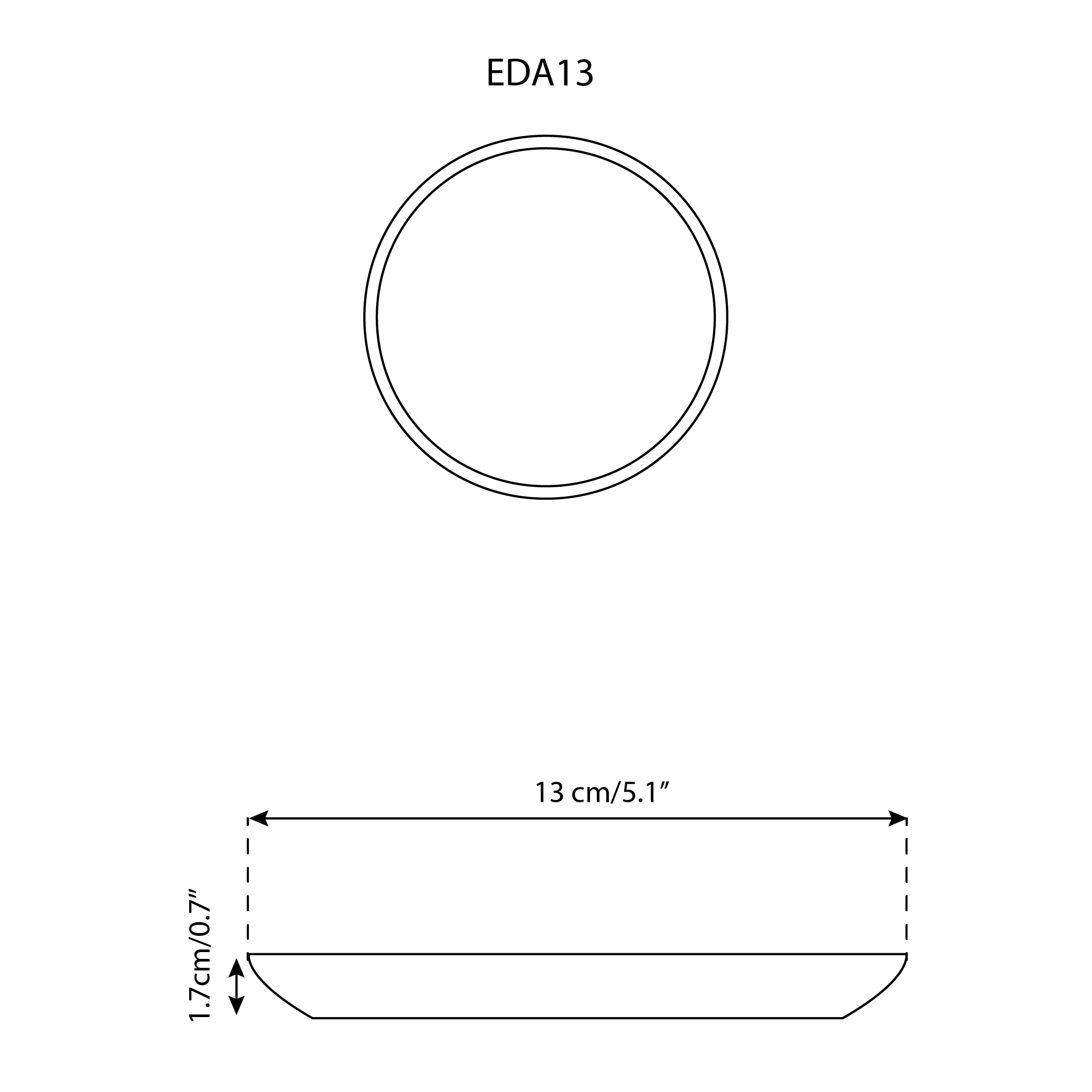GHARYAN Stoneware & Olive Wood Tableware | Ships from USA - Wholesale Dinner Plate - Handmade Stoneware Flat Side Plate | Edan 5.1"2