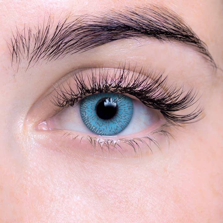 Intense Blue Contact Lenses for wholesale by Loox Contacts