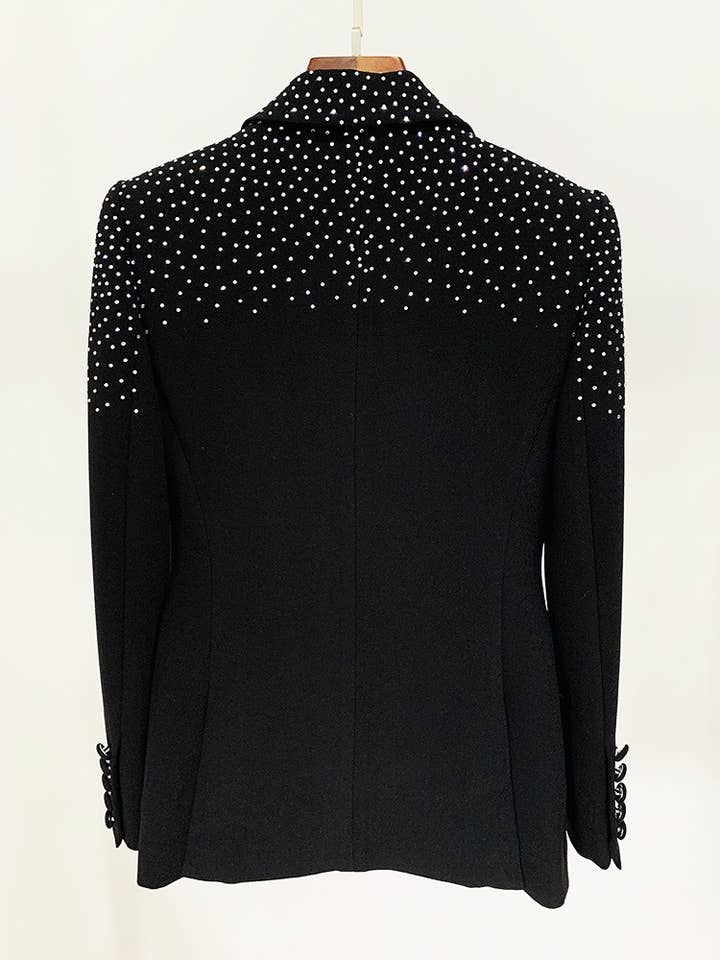 Productseeker – wholesale Suit set – Women′s – SET104 Elegant Diamond Blazer & Skirt Suit1