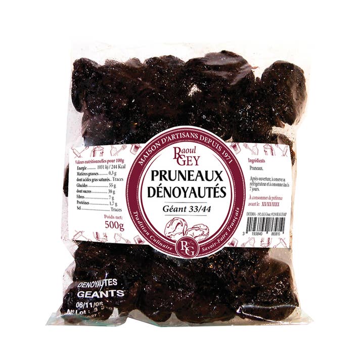 Prugne secche denocciolate 500 g - Raoul Gey - 86581 per la vendita all'ingrosso da parte di Maison RGEY