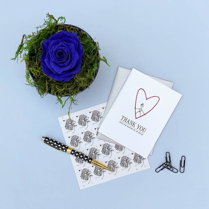 ”MITT HJÄRTA” TACK KORT för wholesale av LO in LONDON®