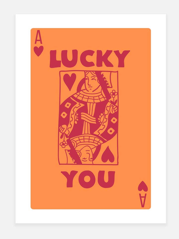 Stampa Lucky You per la vendita all'ingrosso da parte di Noonstead