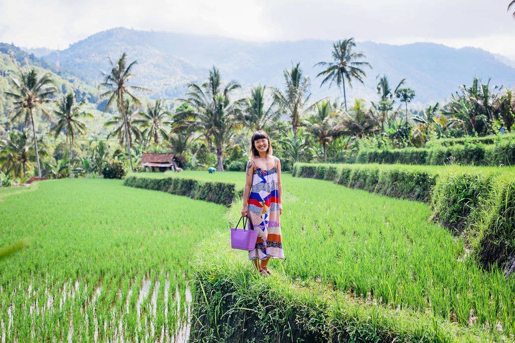 Port Style Enterprises Canada - Wholesale Grocery/Shopping Bag - HINZA Eco Bag Small Purple 7.5L/7.5Q2