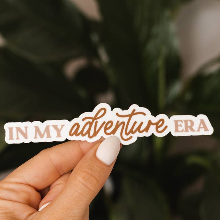 In My Adventure Era Sticker for wholesale by The Anastasia Co