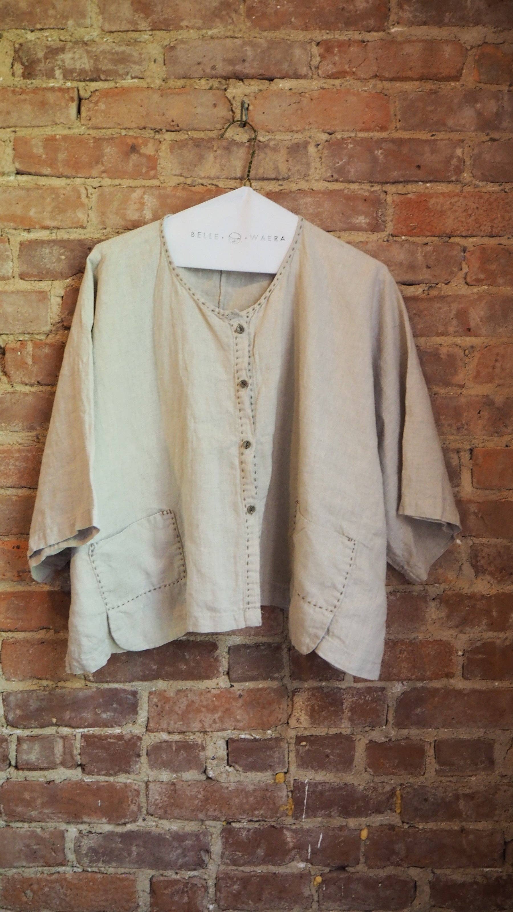 Belle Waera - Wholesale Button Down Shirt - Women's - Artisan wing shirt | LES013