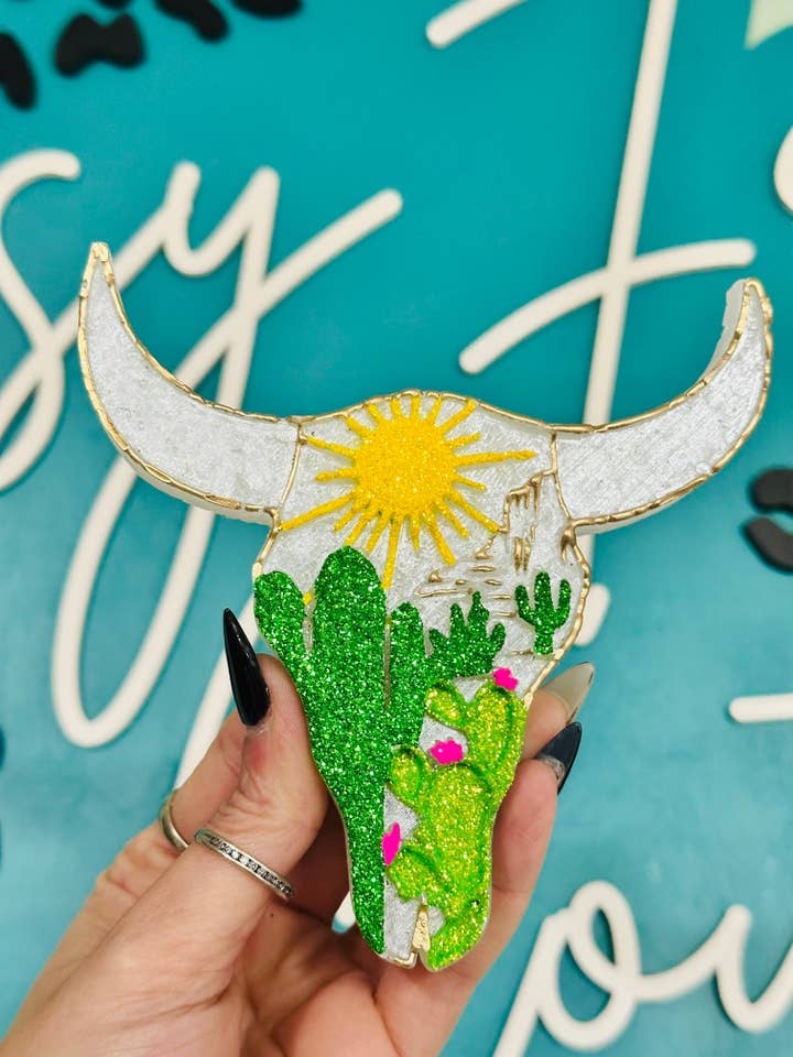 Freshie de voiture Arizona Steer Skull pour la vente par Sassy Fras Couture