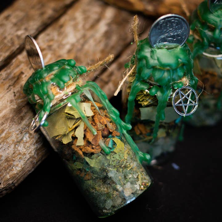 Abundance Spell Jar for wholesale by The Hermit's Path