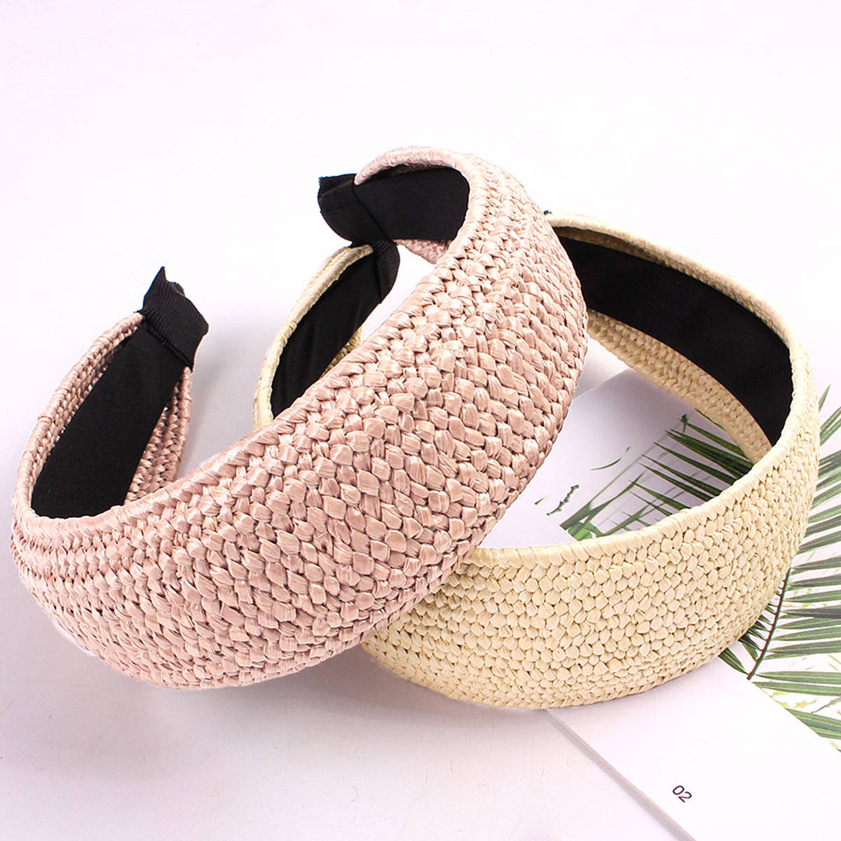 ACCITY - Wholesale Fashion Headband - Women's - WOMEN WOVEN DETAIL BOHO HAIR BAND _CWAHA02193