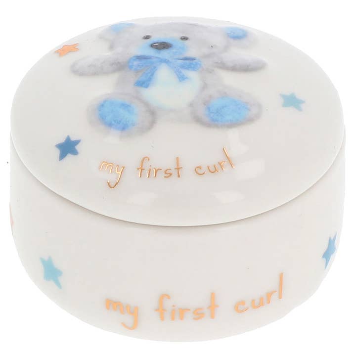 Joe Davies - Wholesale Milestone Art/Keepsake - Kids & Baby - Little Bear Tooth & Curl Box Boy2