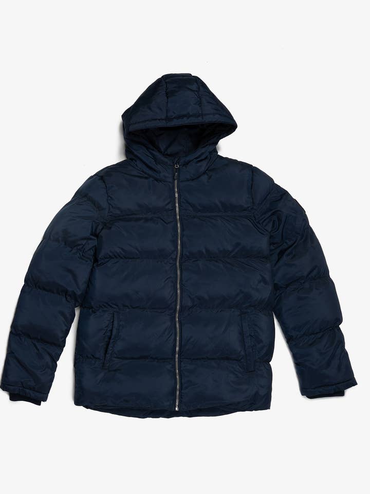 Giacca con imbottitura interna resistente al freddo, blu per ragazzo per la vendita all'ingrosso da parte di El Niño Tarifa