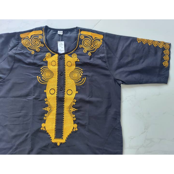 India Batik - Wholesale Tunic - Men's - Tunic Shirt / Men/ Unisex/ Embroidery2