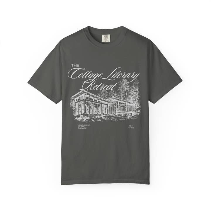 Shadowbound Spines LLC - Wholesale T-Shirt (Graphic) - Women's - Heated Rivalry The Cottage Literary Retreat Tee3