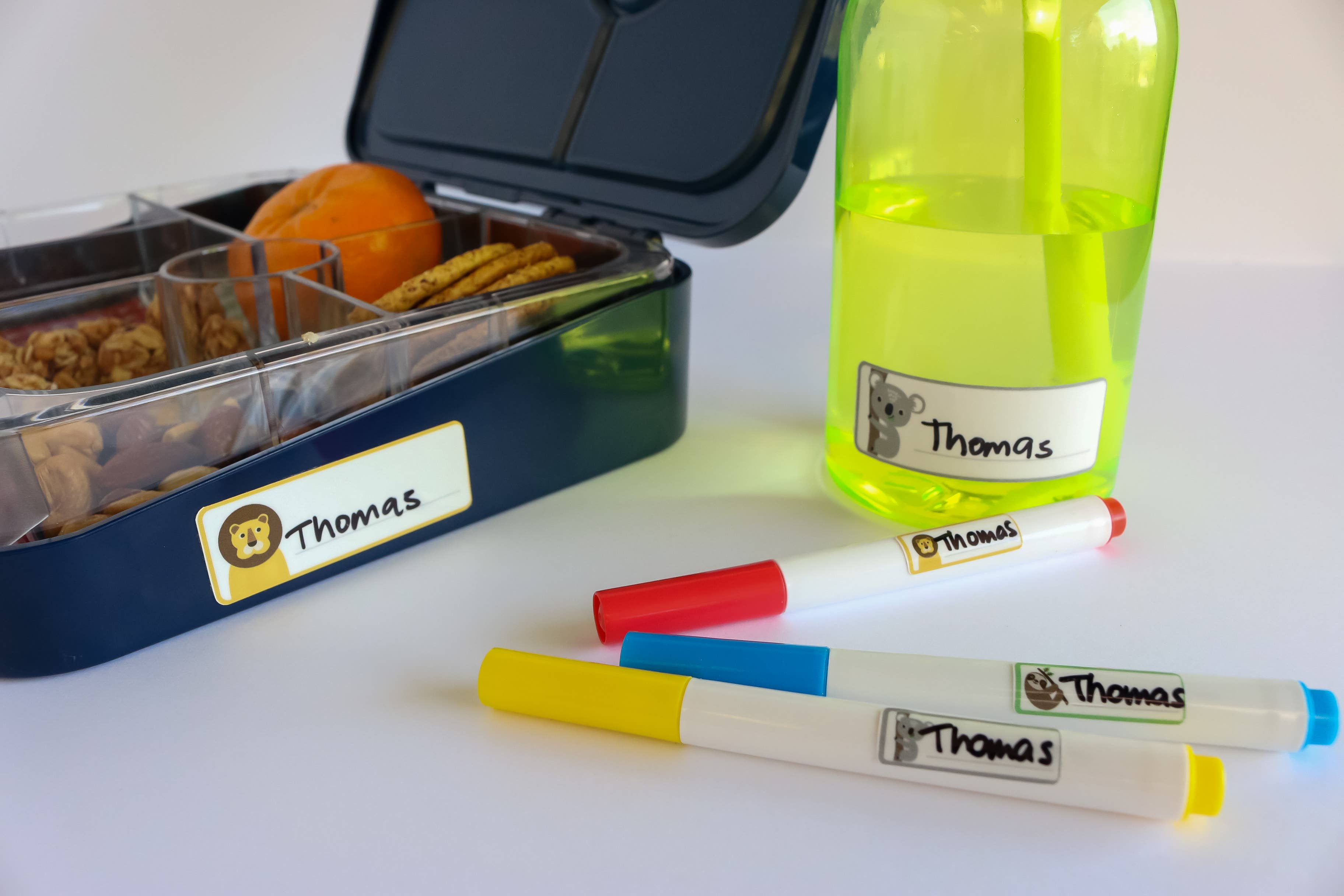 ZOOCCHINI – Engroshandel Klistermærke - Børn og baby – Multi-Purpose Navnetiketter - Fiona & Venner2