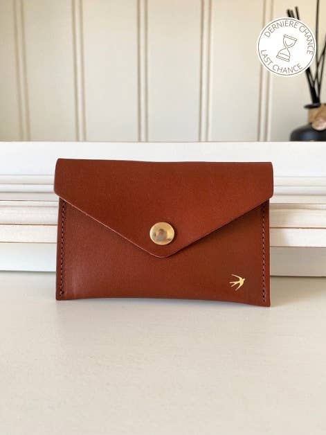 Suzanne Leather Card Case for wholesale by Maison Jeanne