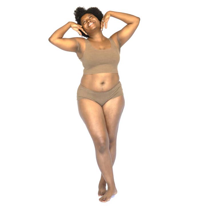 Hipster slipje voor wholesale door Sweet Skins Hemp & Organic Apparel