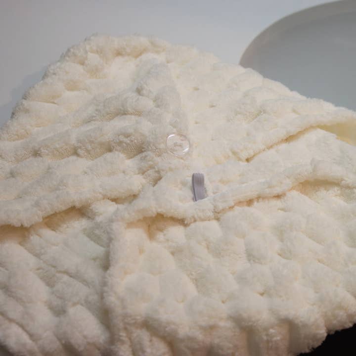 DrifWoo - Wholesale Towel set - Chic Spa Turban & Towel Set - Home Pampering Kit Beige/Pink8