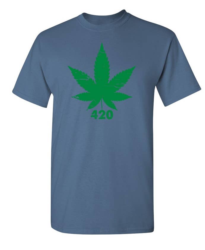 Feelin Good Tees - Wholesale Screen Printed T-Shirt - Unisex - 420 Pot Leaf7