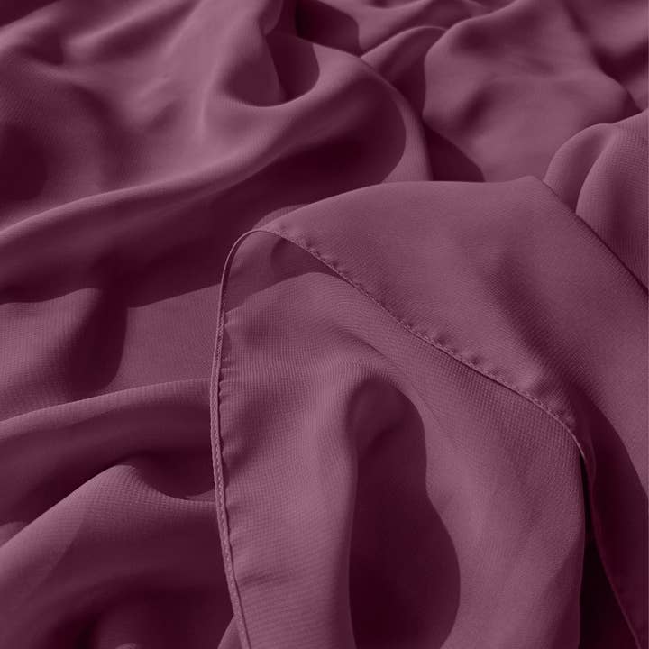 MY LITTLE JUBBA – wholesale Hijab – Women’s – Premium Berry Chiffon Hijab Scarf