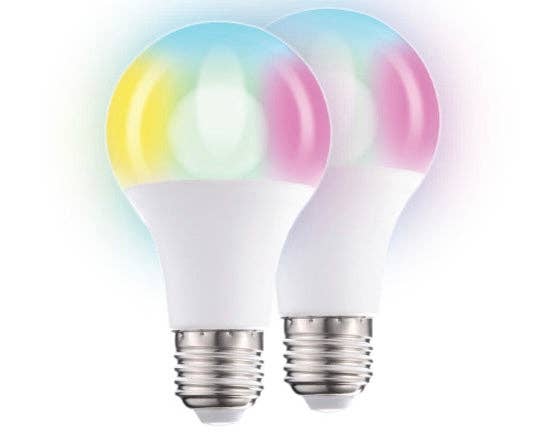 Wholesale 2 Pack Glow by GabbaGoods LED Multi Color RGB Light