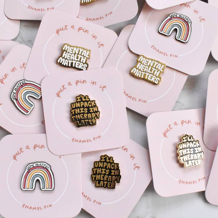 Kyn You Believe It - Wholesale Lapel Pin/Button - Mental Health Matters Pin